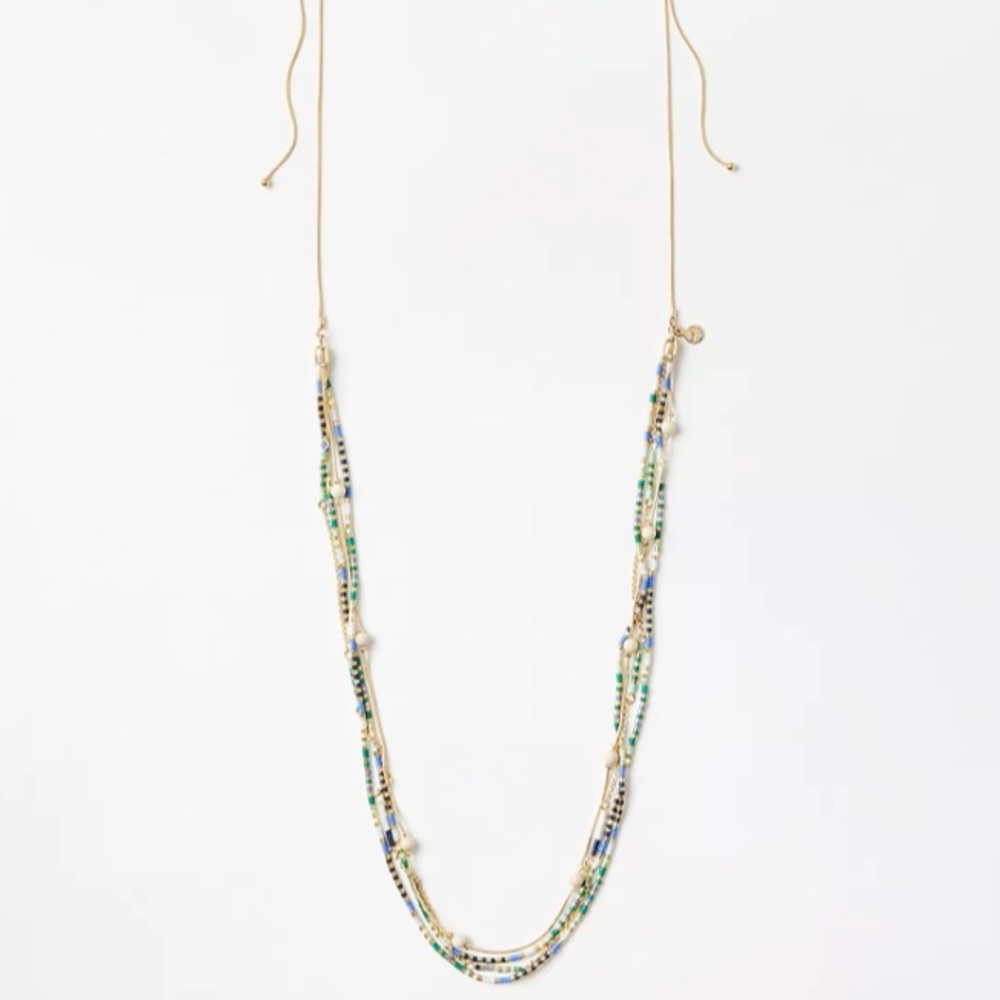 Loft - Multi-strand Pull Tie Necklace